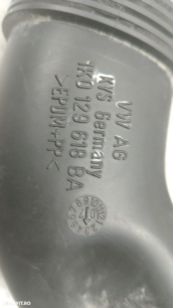 Tub admisie 1k0129618ba 2.0 TDI BMM Volkswagen VW Touran 1 [facelift] - 3