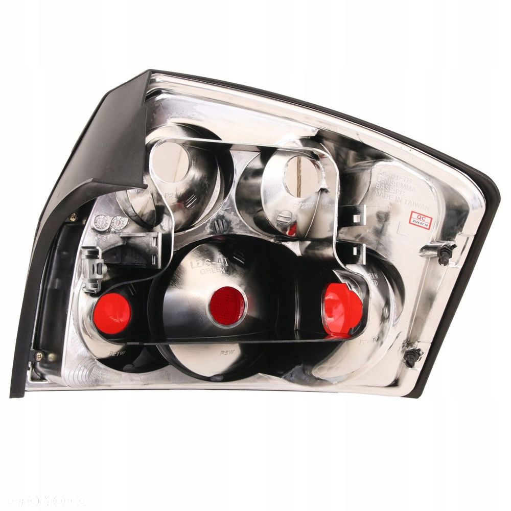Lampy tyl tylne L+R kpl Tuning Chromowane Audi A4 b6 8e 8e5 sedan 2000-2004 - 4