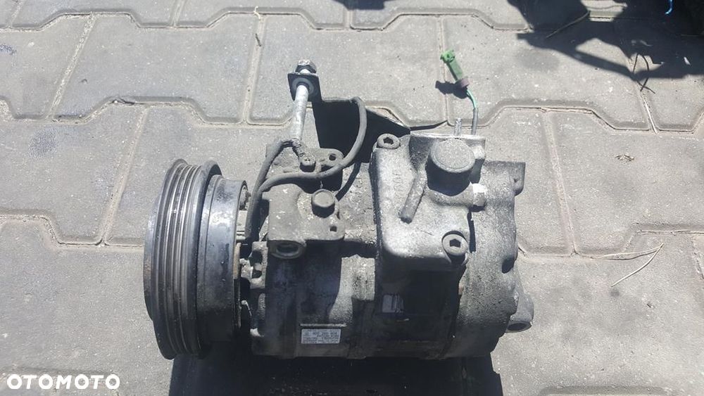 VW AUDI SEAT SKODA SPRĘŻARKA KOMPRESOR KLIMATYZACJI 7SBU16C DENSO 8D0260808 SPRAWNY GWARANCJA VW PASSAT B5 SKODA SUPERB 1 AUDI A4 B5 A6 C5 WYSYŁKA !!!!!!!!! - 1