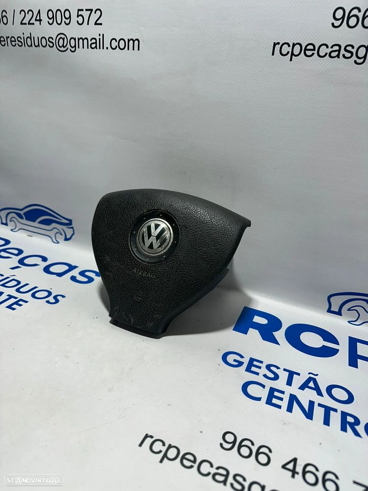 .Airbag Volante Condutor Guiador Original VW Volkswagen 5N0880201B 2003 - 2016 - 3