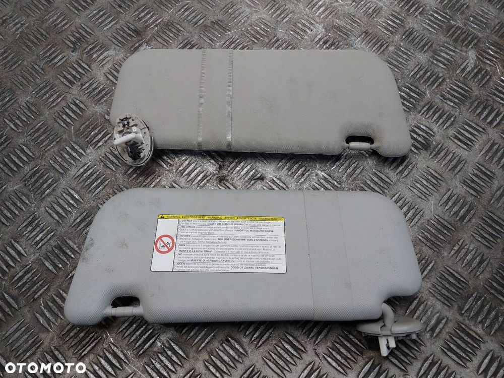 OSŁONA PRZECIWSŁONECZNA LEWA +  PRAWA TOYOTA AURIS I ID: 237222 - 3