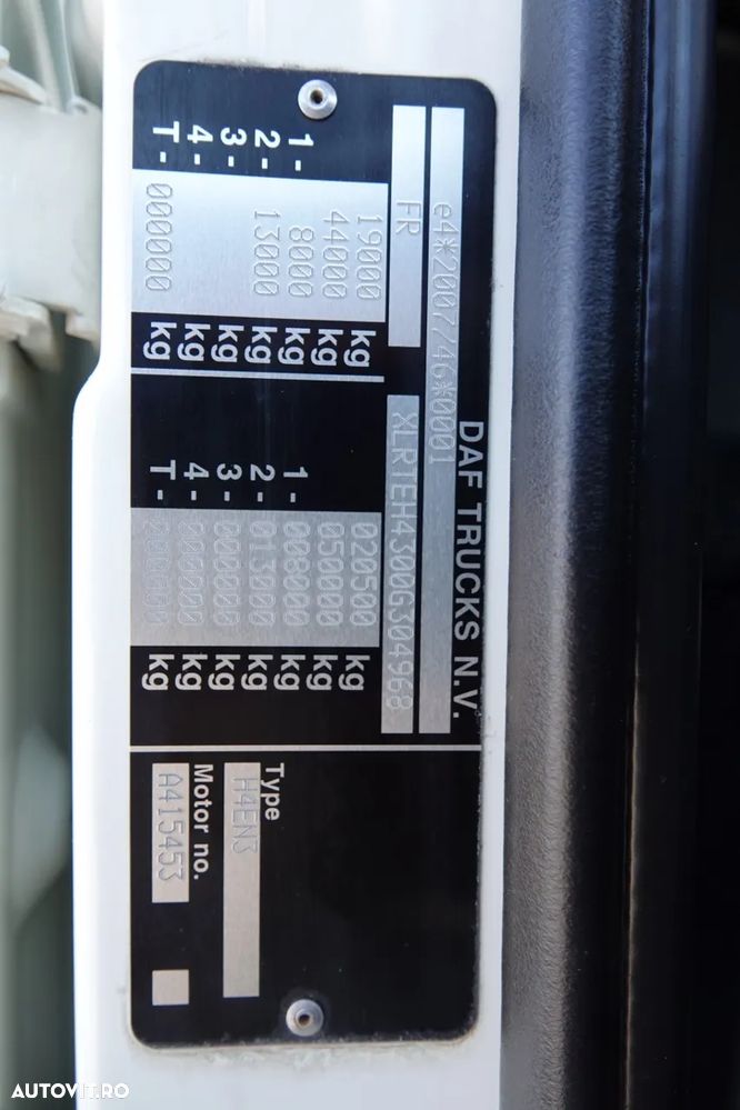 DAF XF 480 / SPACE CAB / RETARDER / I-PARK COOL / EURO 6 - 36