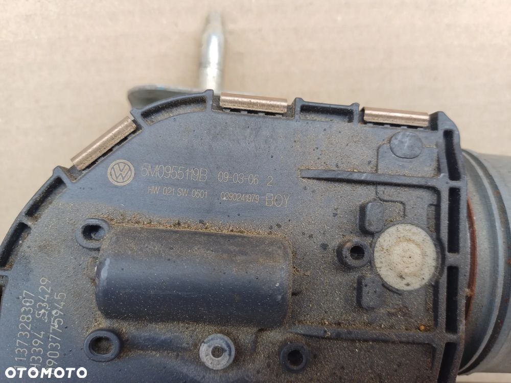 Golf VI plus mechanizm silniczek wycieraczki lewy 5M0955119B 5M0955023 - 4