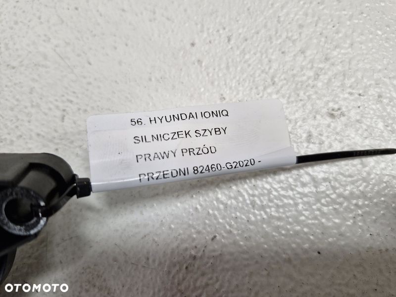 HYUNDAI IONIQ SILNICZEK SZYBY PRAWY PRZÓD PRZEDNI 82460-G2020 6 PIN EUROPA - 3