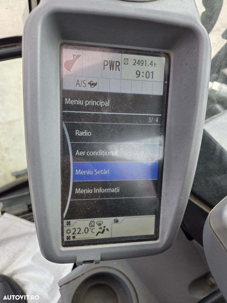 Hitachi ZX85-6, 2022, 2.491h, Masa operationala 8,6t, cupla rapida HIDRAULICA+3 CUPE NOI, senile paduri cauciuc, inst picon si inst rotire pe brate, ad sapare 5m, ridica 3,8t, aer cond, LAMA, STARE FOARTE BUNA, posibil leasing 4 ani-PROMOTIE 62.900 EUR+Tva - 10