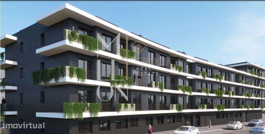 Novo empreendimento localizado na zona da Areosa, Porto, de tipologias - Grande imagem: 1/4