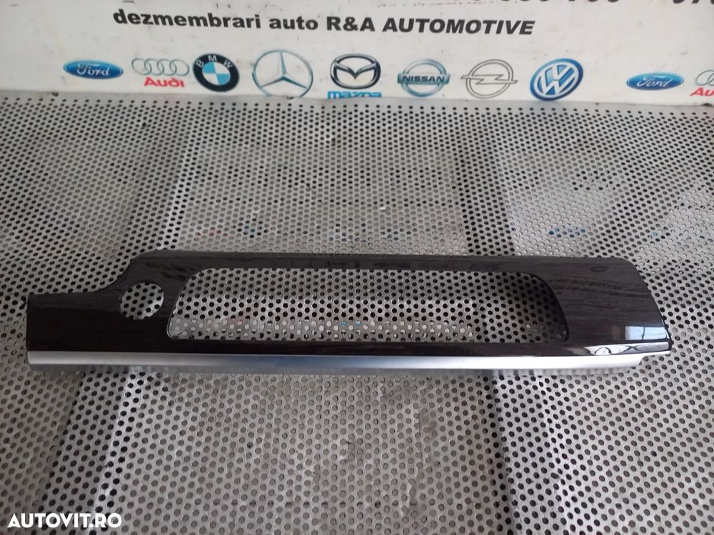 Ornament Trim Bord Lemn Mahon Bmw Seria 7 F01 F02 F03 F04 Volan Stanga Dezmembrez Bmw F01 F02 - 5