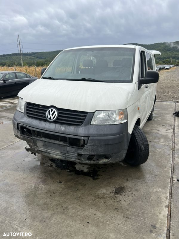 DEZMEMBREZ Piese Auto Volkswagen Vw Transporter T5 Motor 2.5 Diesel Cod AXD Cutie de Viteze Manuala 6 Trepte Bara fata completa Capota Far Portiera fata stanga dreapta Volan pe stanga - 7