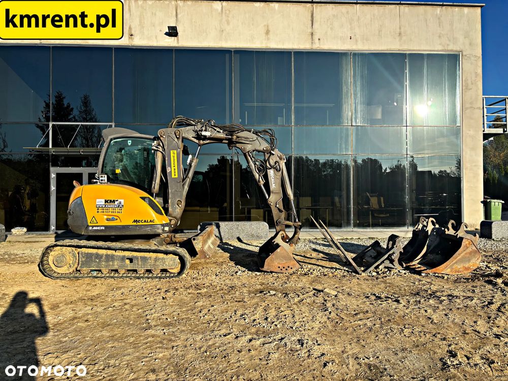 Mecalac 6 MCR MINI-KOPARKA 2019R. MTH: 3522 ! | MECALAC 8 MCR JCB 8035 VOLVO ECR 48 25 CAT 308 KUB - 1