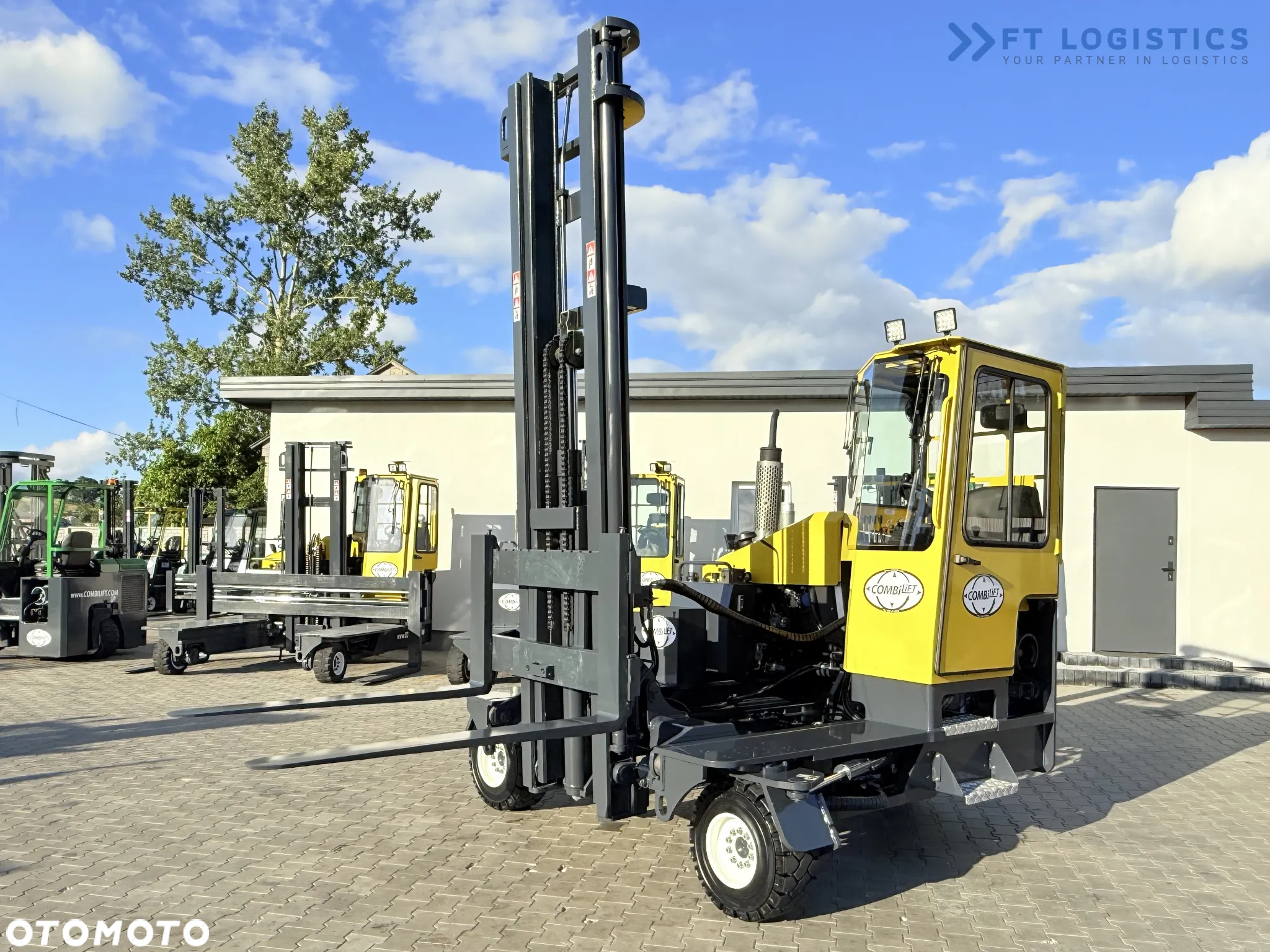 Combilift WÓZEK CZTEROKIERUNKOWY - WIELOKIERUNKOWY C5000XL / GAS / DUPLEX 6000MM /JEDYNE 3479 MOTOGODZIN /  PRZESUW WIDEŁ / PEŁNA KABINA / STAN IDEALNY / Szeroka oferta wózków czterokierunkowych i bocznych, dopasowanych do różnorodnych potrzeb i zastosowań - 22