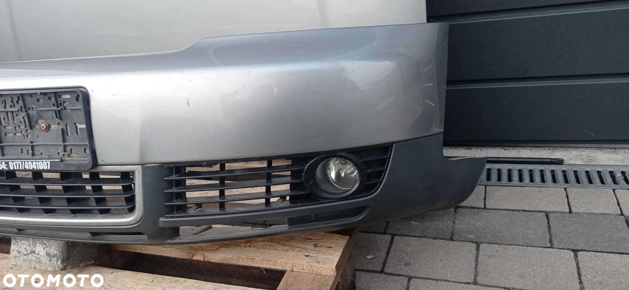 Audi A4 B6 maska plus zderzak przedni przód LY7Q - 3