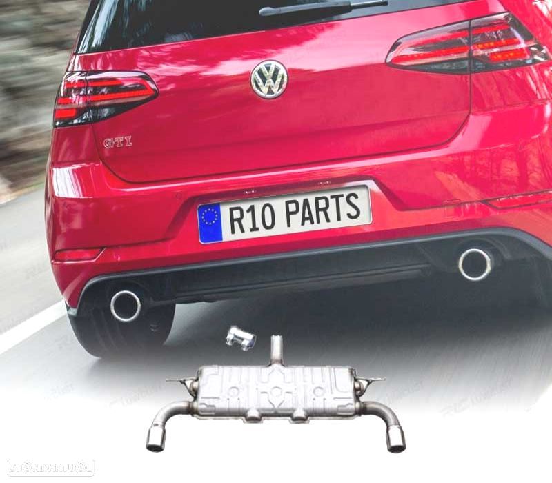 PANELA DE ESCAPE VOLKSWAGEN VW GOLF 7.5 LOOK GTI 17-20 - 1