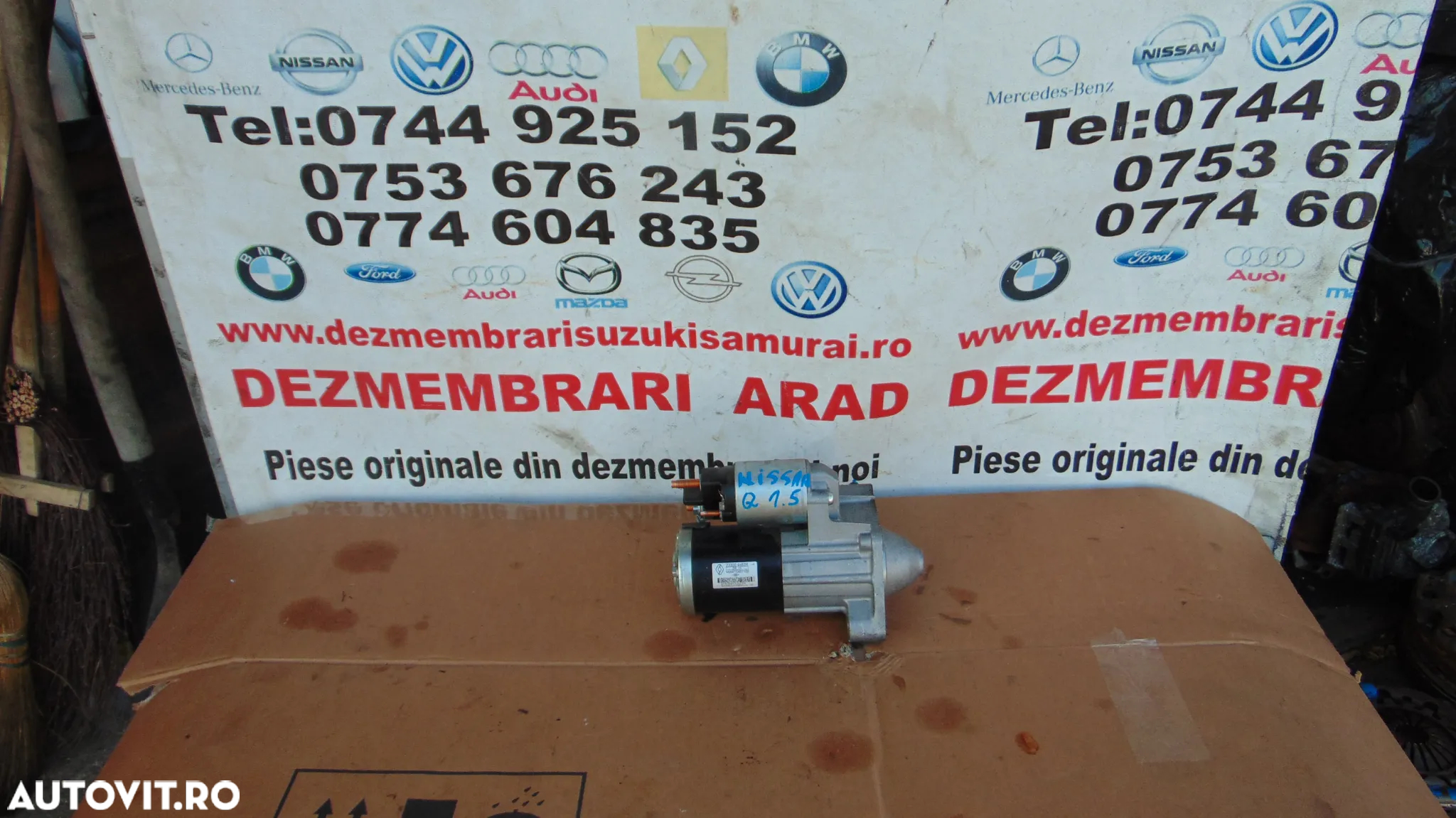 Electromotor Nissan Qashqai 1.5 start stop Mercedes w177 w246 w247 dacia Duster LOgan Dandero Renau - 5