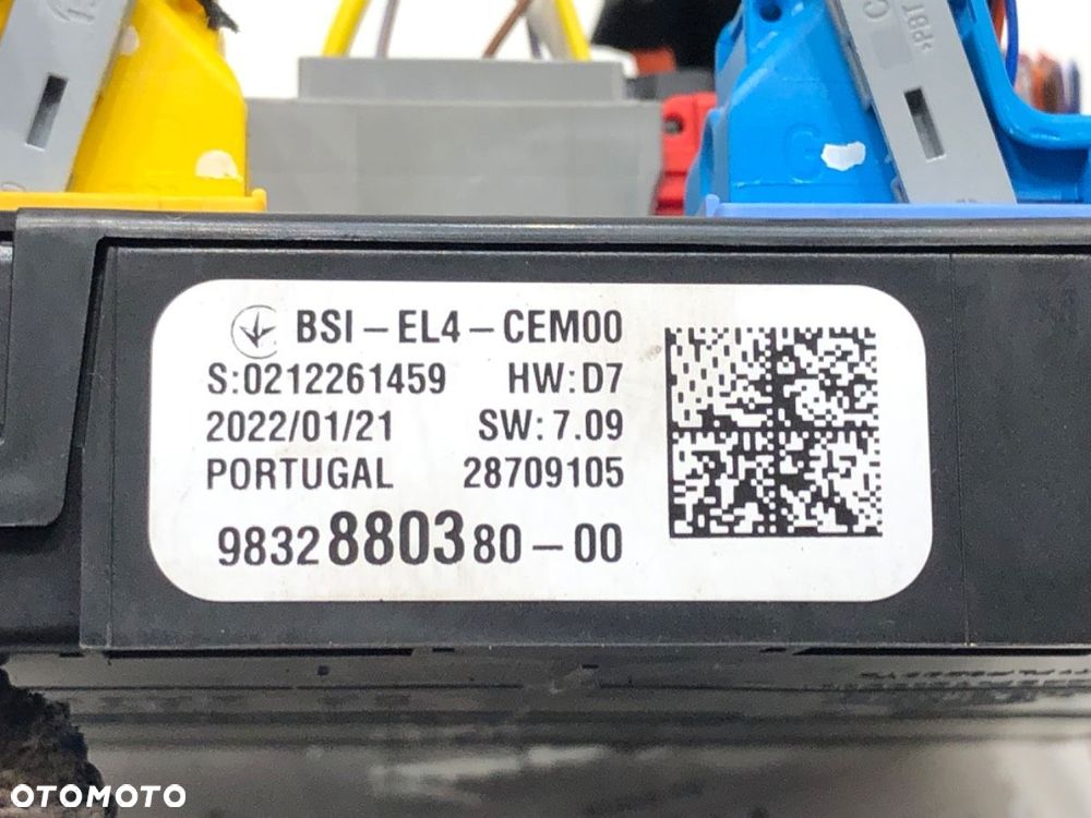 MODUŁ BSI  CITROEN BERLINGO (ER_, EC_) 2018 - 2022 1.5 BlueHDi 100 75 kW [102 KM] olej napędowy - 4
