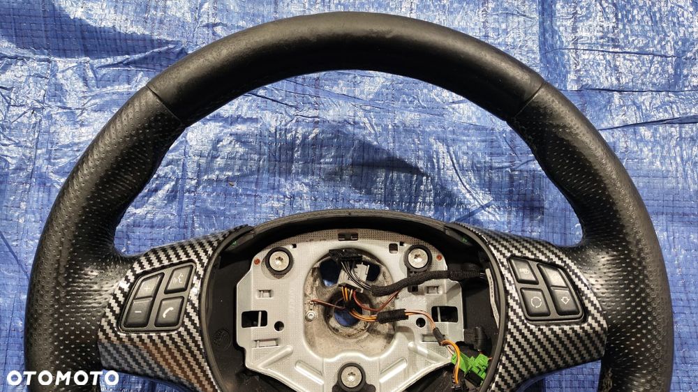 KIEROWNICA MULTIFUNKCYJNA M-PAKIET UCHWYT RĄCZKA DŹWIGNI RĘCZNEGO ZESTAW KOMPLET BMW E90 E91 E92 E93 E81 E82 E87 - 6