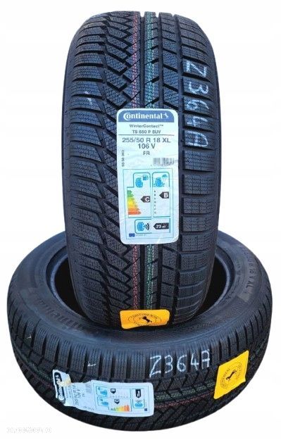 2x Continental WinterContact TS850P 255/50R18 106V XL Z364A - 1