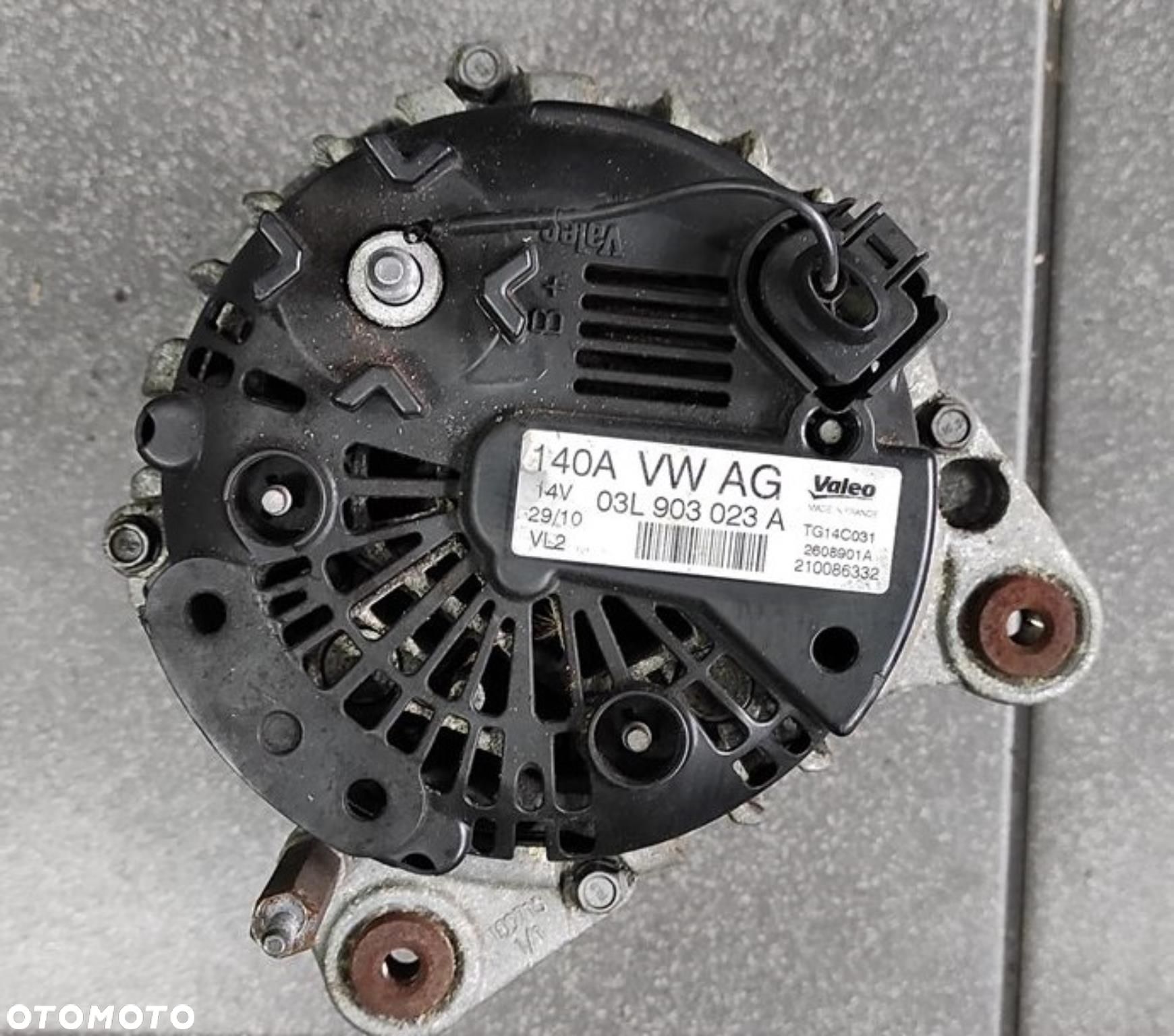 ALTERNATOR 03L903023A VALEO 140A VW AUDI SEAT SKODA - 1