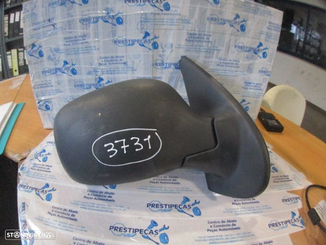 Espelho Esp3731 RENAULT  KANGOO 1 FASE 2  2007 1.5DCI 70CV 4P BRANCA DRT ELETRICO 5 PINOS - 2