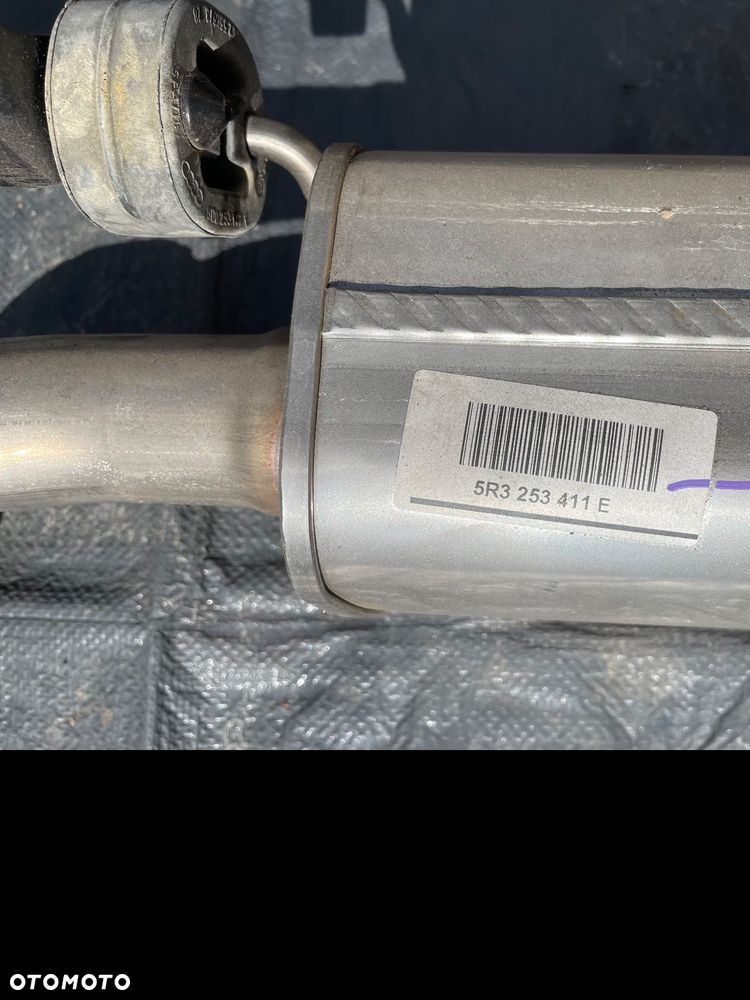 CADDY 2K7 V długi LONG  wydech tłumik nowy 150 km 5R3253411E - 4