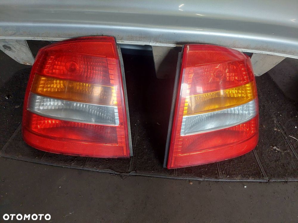 KOMPLETNY TYŁ OPEL ASTRA G Z147 KLAPA BAGAŻNIKA ZDERZAK TYŁ LAMPY - 2