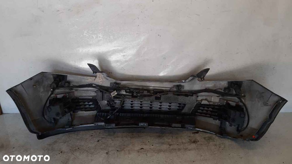 + ZDERZAK PRZÓD PRZEDNI OPEL ZAFIRA B 2 II SPRYSKIWACZE LAMP XENON PDC CZUJNIKI Z168 SZARY HALOGENY USZKODZONY ! DO MALOWANIA ! - 5