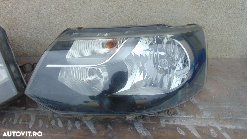 Faruri VW Transporter T5 2.0 stanga/dreapta facelift an 2013 cod 7E1941016H - 2