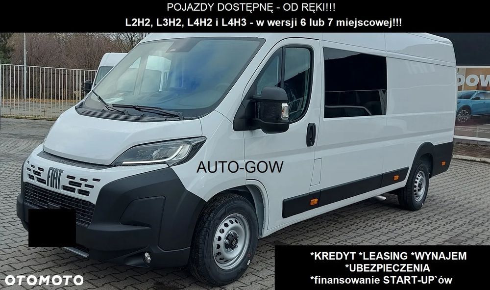 Fiat Nowy Ducato L4H2/L4H3 brygadówka 7-miejscowa!!! - 10