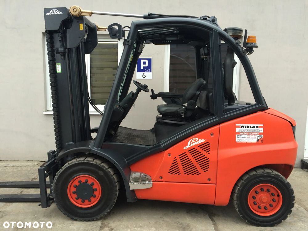 Linde [2016] WÓZEK WIDŁOWY LINDE H50D diesel 5ton - 8