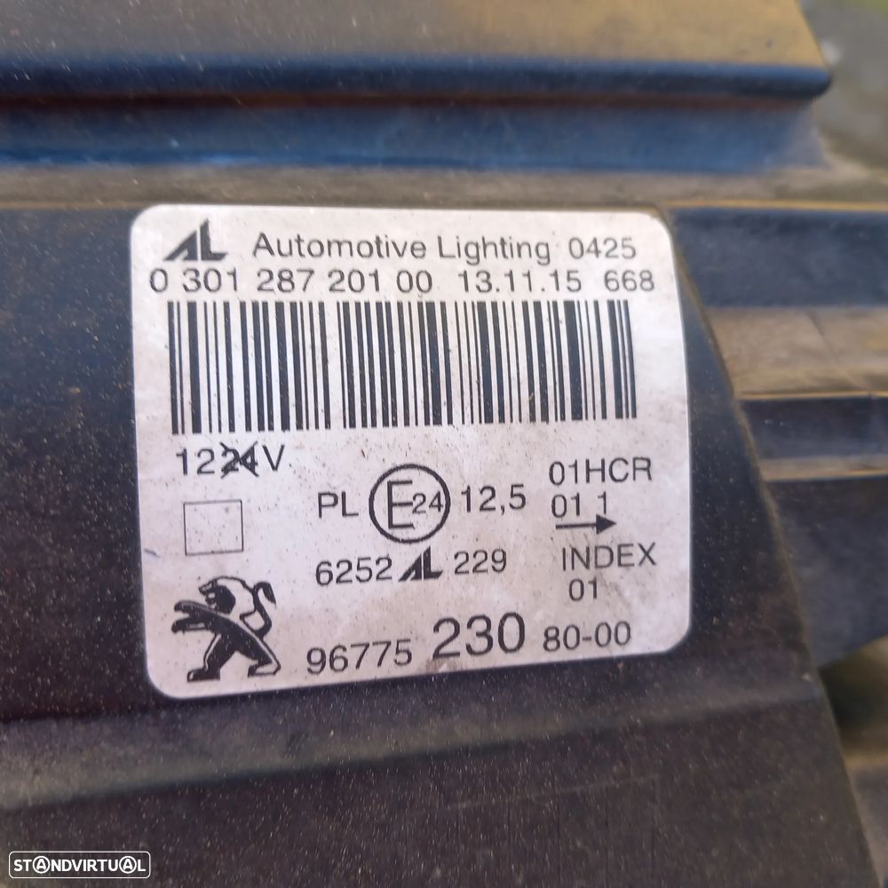 Farol e guardalamas peugeot 308 II - 4