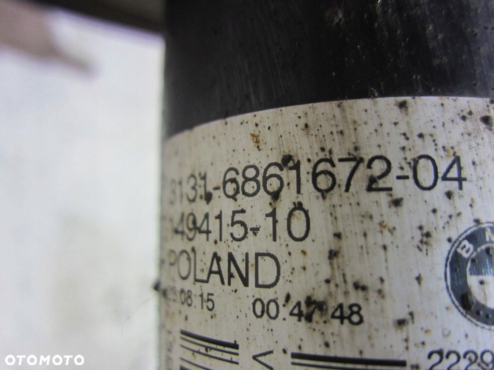 BMW X1 F48 ZWROTNICA PRAWA PRZEDNIA PRZÓD AMORTYZATOR WAHACZ 31216876646 - 11