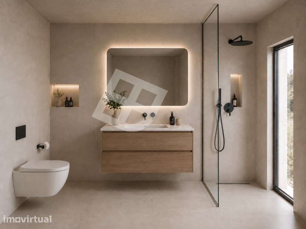 Moradia T3 isolada com amplo terreno, jardim e terraço - Grande imagem: 5/11
