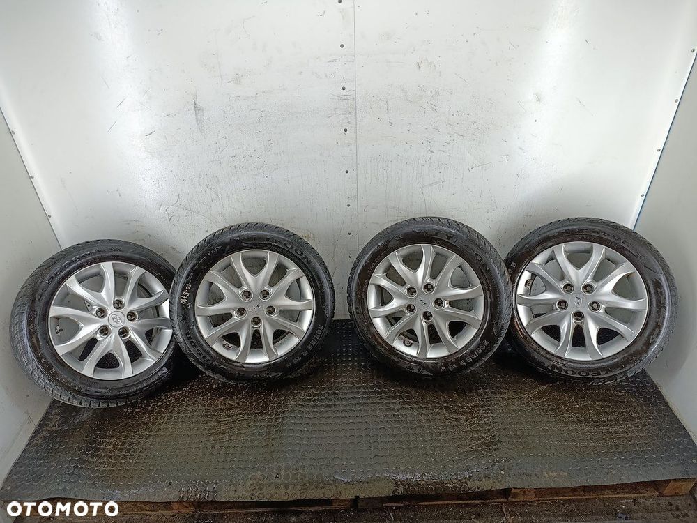 FELGI ALUMINIOWE KOMPLET 16 Z OPONAMI HYUNDAI I30 I CW 52910-2L250 - 2