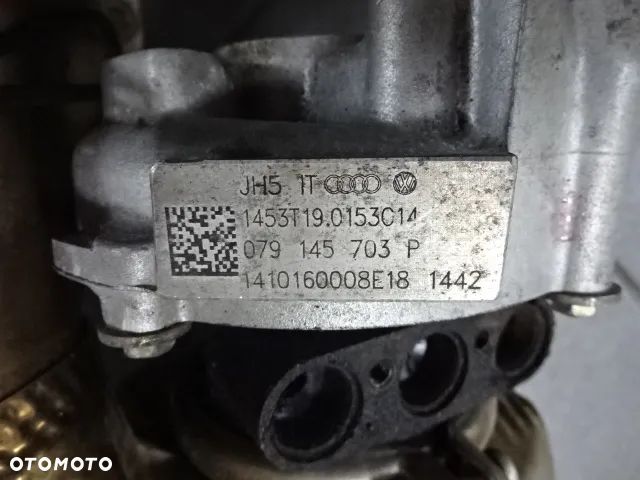 Lewa oraz prawa  turbosprężarka z kolektorem Audi S7 4.0 079253033CK - 13