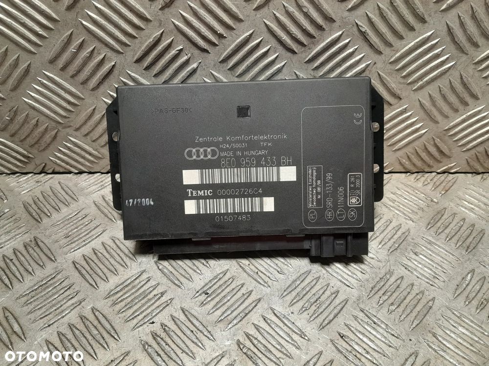 AUDI A4 B6 B7 B8 MODUŁ KOMFORTU 8E0959433BH - 1