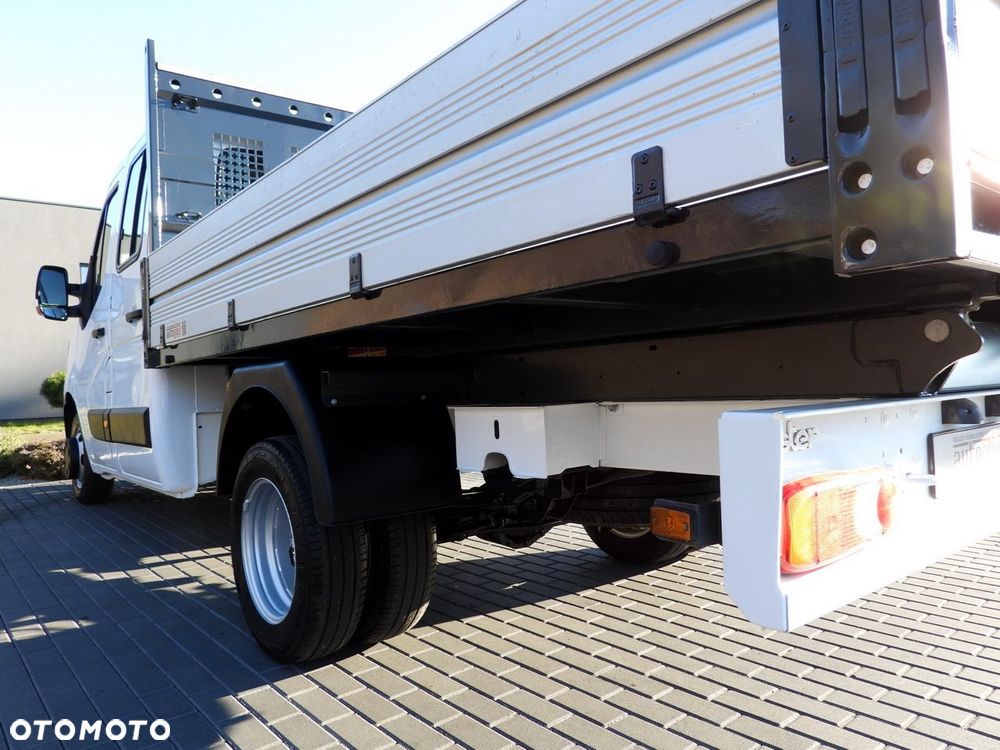 Renault MASTER WYWROTKA PODWÓJNA KABINA DOKA 6 MIEJSC TEMPOMAT LEDY BLIŹNIACZE KOŁA KLIMATYZACJA  130KM - 17