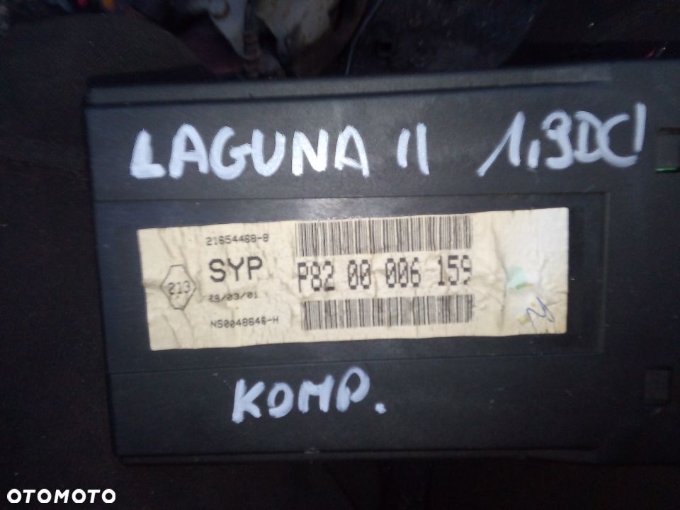 RENAULT laguna II komputer sterownik p8200006159