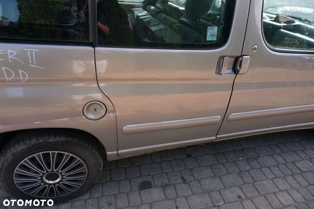 DRZWI TYLNE PRAWE BERLINGO I LIFT II M59 KDDC  SREBRNY CITROEN 2002-2008 - 4