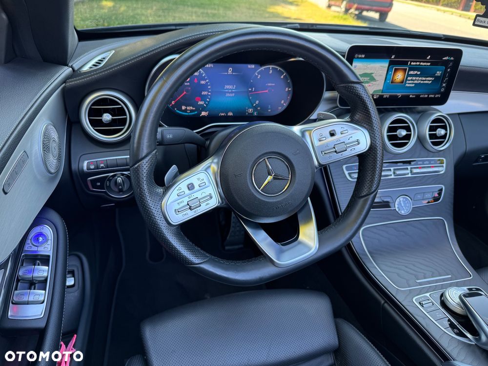 Mercedes-Benz Klasa C 220 d Cabrio 9G-TRONIC AMG Line Plus - 28
