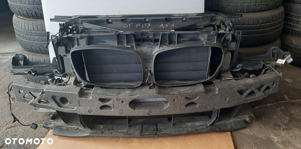 Wzmocnienie czołowe pas przedni kompletny  z chłodnicami BMW 5GT F07 3.5l. diesel  przed liftingiem
