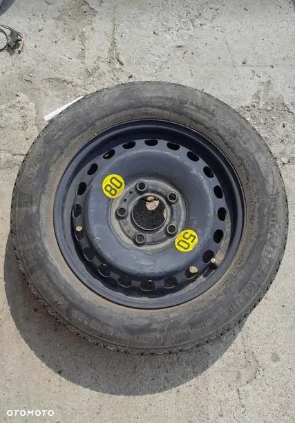 Koło dojazdowe koła dojazdowki felga plus opona waska 125/90 R15 5x120 BMW - 1