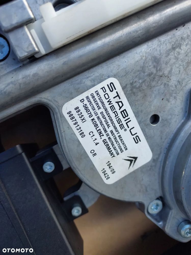 Zestaw klapy elektrycznej bagażnika siłowniki tapicerka wiązka 9686035280 9687913180 Citroen C5 III x7 - 3
