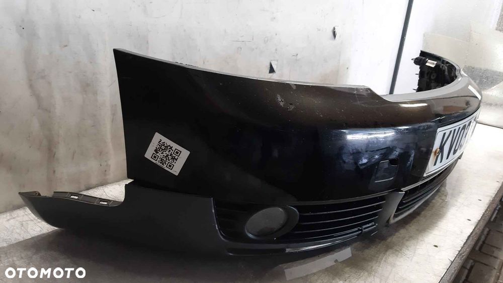 ^ ZDERZAK PRZÓD PRZEDNI AUDI A4 B6 LY9B CZARNY HALOGENY - 5