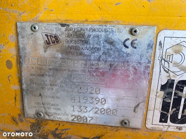 JCB JS260NC - 14