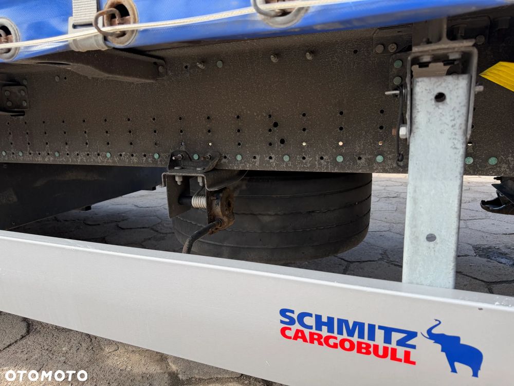 Schmitz Cargobull FIRANKA MEGA / OPONY R 19.5 / RAMA OCYNK / PODNOSZONY REGULOWANY DACH / KOŁO ZAPASOWE / ALUMINIOWE DESKI / BARDZO ŁADNY STAN / FAKTURA VAT MARŻA / 2021 ROK !! - 10