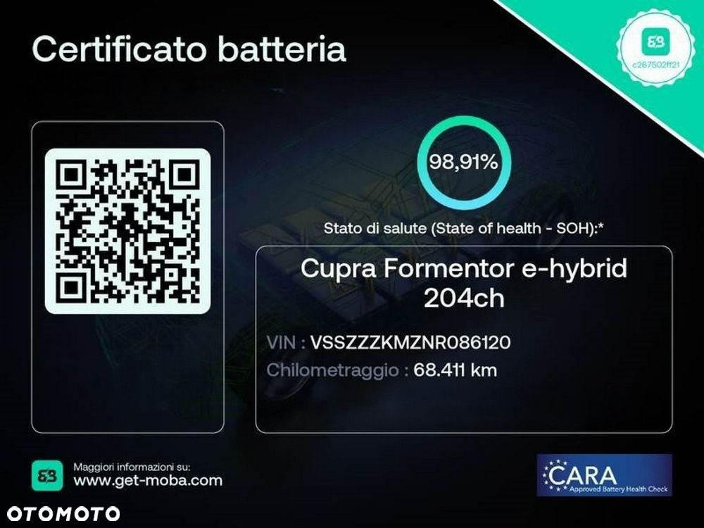 Cupra Formentor 1.4 e-Hybrid DSG - 3