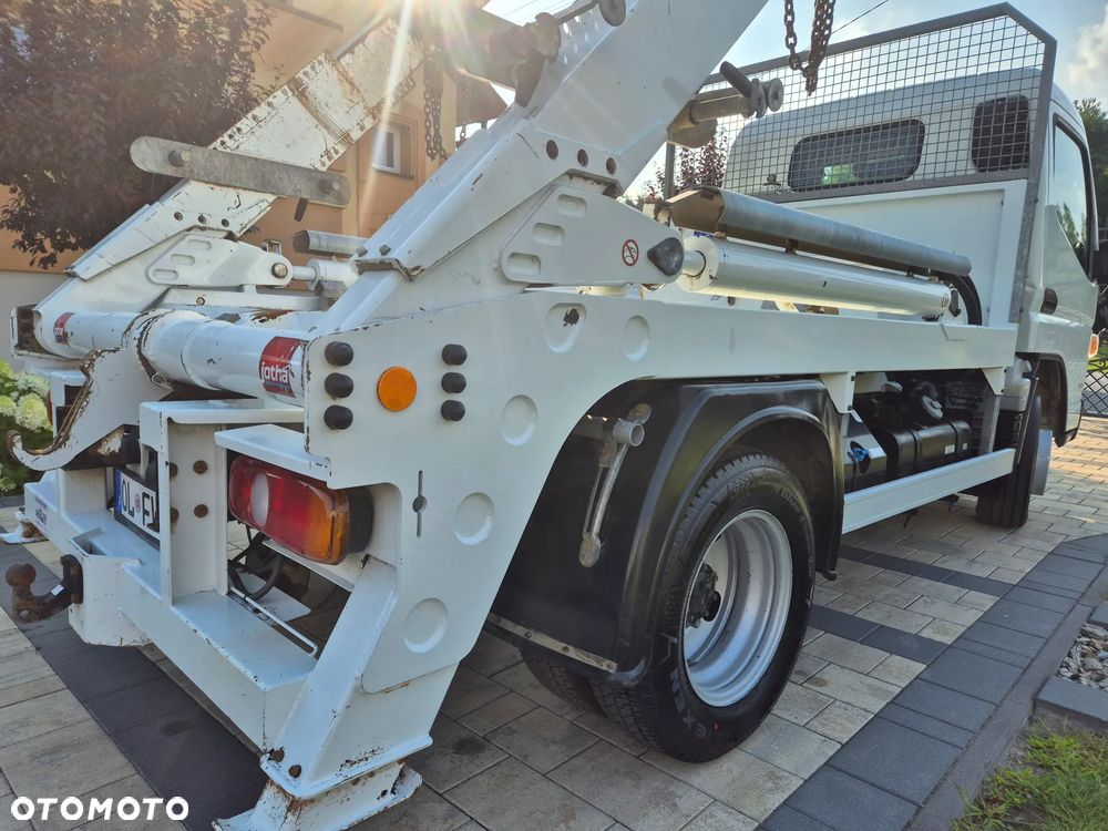 Mitsubishi CANTER 6S15 3.0 150KM Bramowiec Hakowiec BLOKADA MOSTU SPROWADZONY WASKA KABINA SUPER STAN - 4