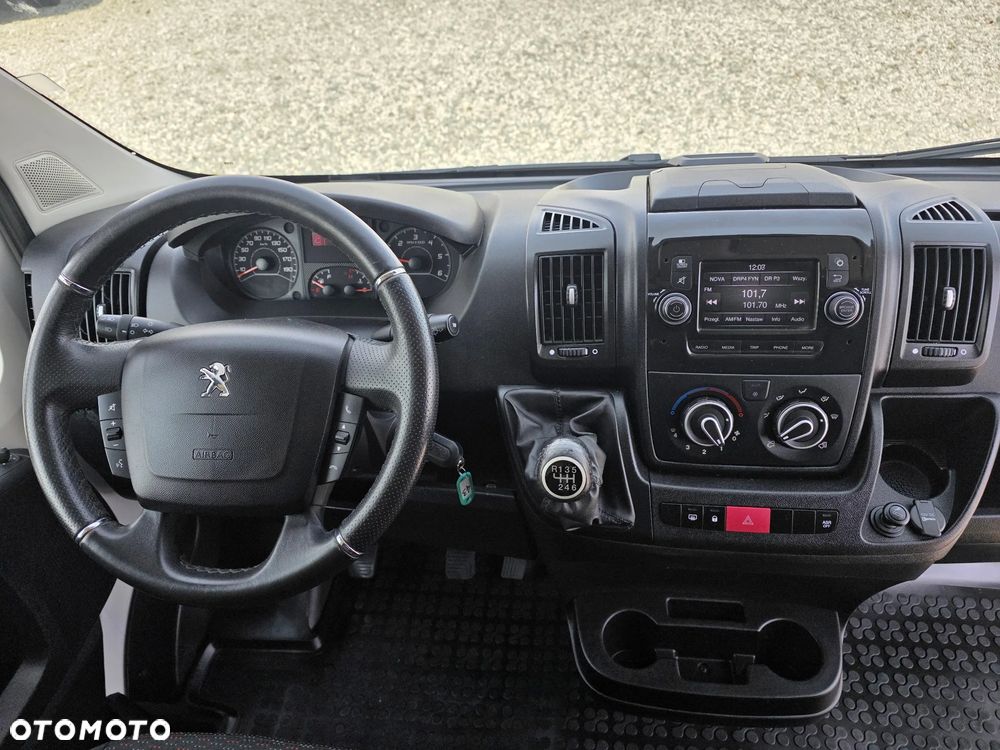 Peugeot BOXER 2,2 HDI 140 KONNY MAX L3H2 DŁUGI WYSOKI KLIMA WEBASTO LEDY KAMERA 165T/KM PRZEBIEGU GWARANCJA - 26