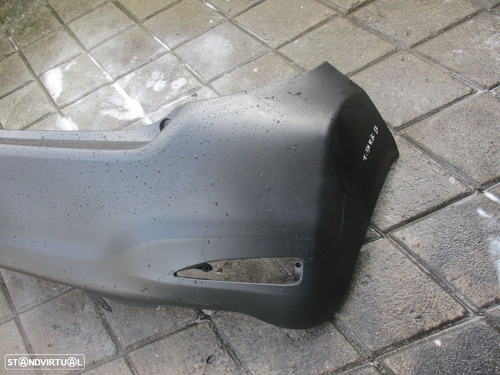 para choques traseiro toyota yaris 2013 - 3
