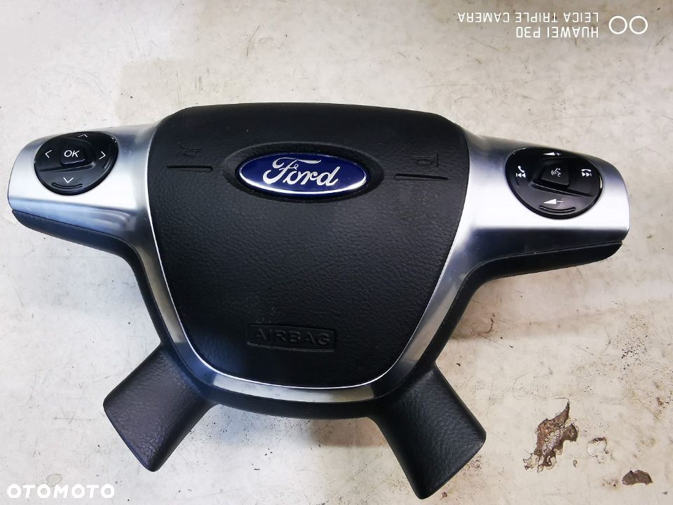 DESKA ROZDZIELCZA konsola kokpit pulpit poduszki airbag pasy KOMPLET ORYGINALNY Ford Focus MK3  GDYNIA - 4