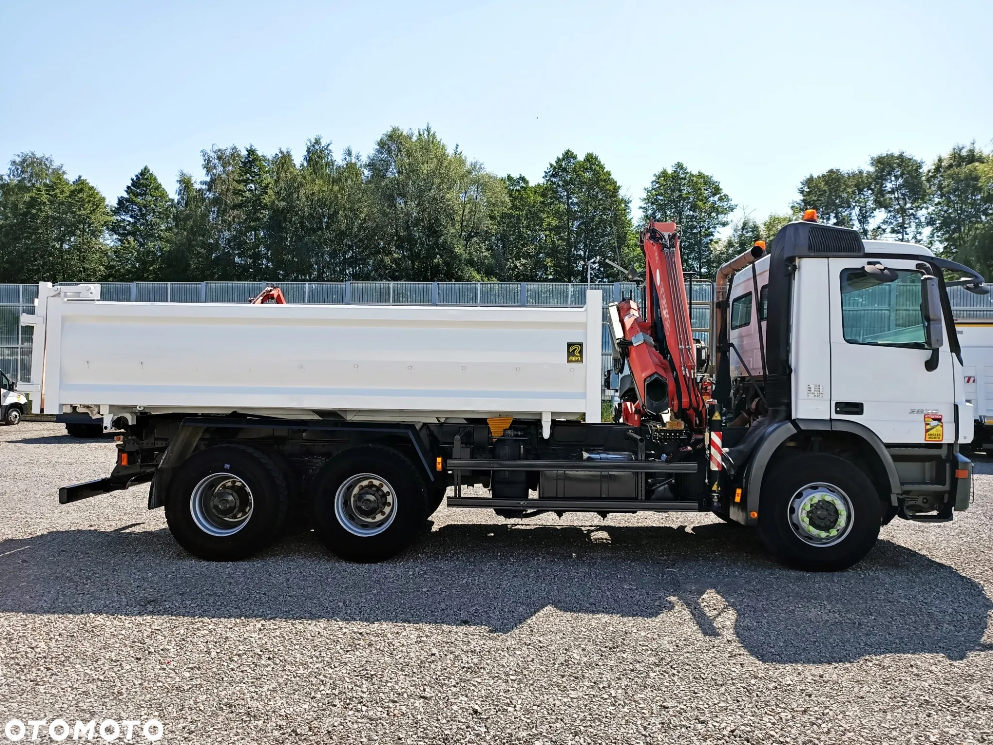 Mercedes-Benz Actros 2636 6x4 HDS Żuraw Dźwig Fassi Wywrotka Hydroburta - 15